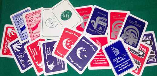 cartes à jouer personnalisées